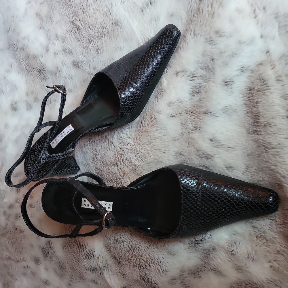 Black Womens Slingpumps